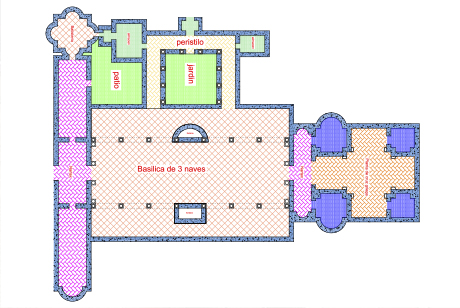 plano del Edificio Palacial